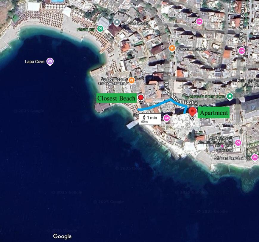 The Hill Sea View Apartment Saranda Extérieur photo